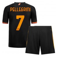 AS Roma Lorenzo Pellegrini #7 Replica Third Minikit 2023-24 Short Sleeve (+ pants)